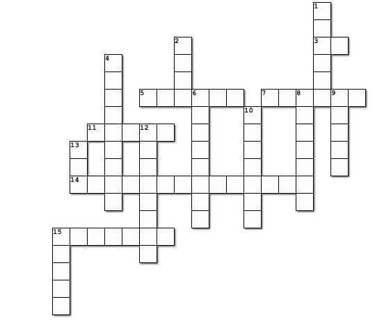 Crossword Puzzle