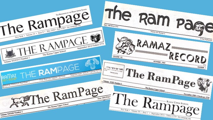 Rampage Mastheads, 1961-Present