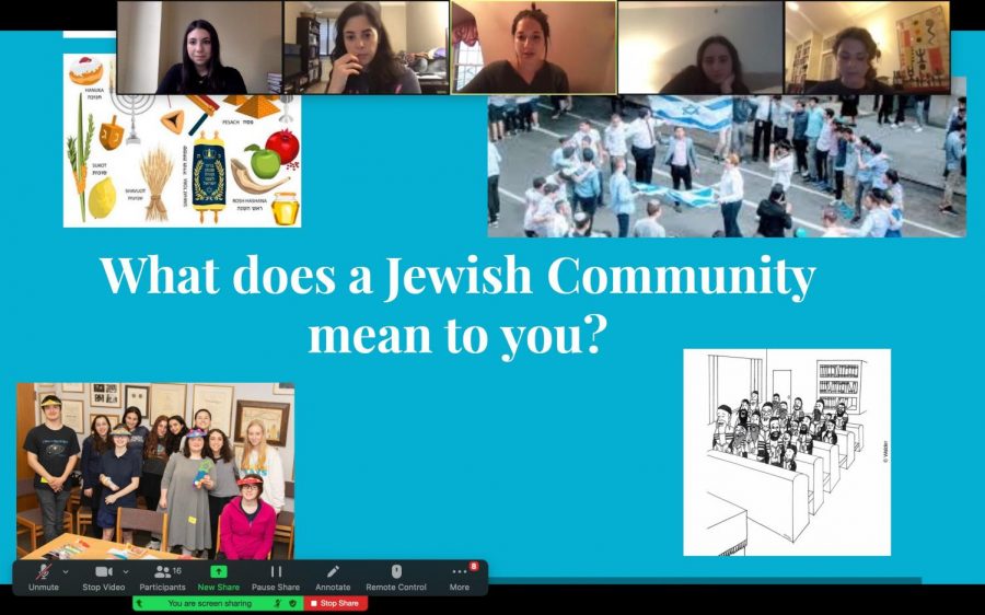 The JDC Club continues their chesed activities over Zoom.