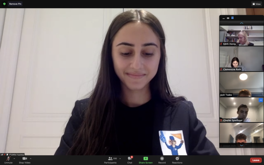 GO President Caitlin Levine '21