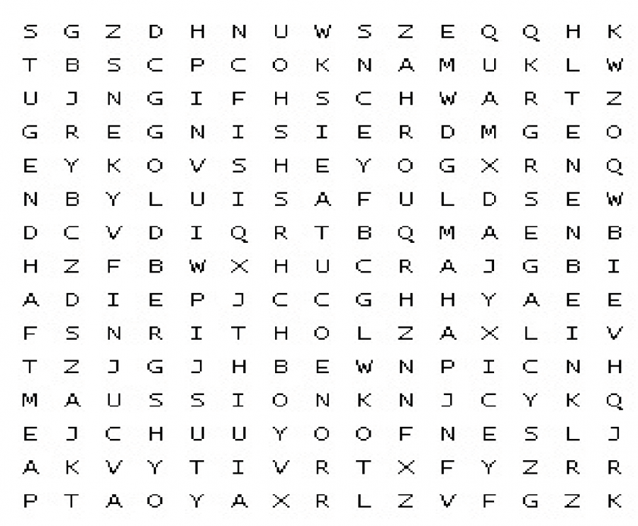 November Word Search