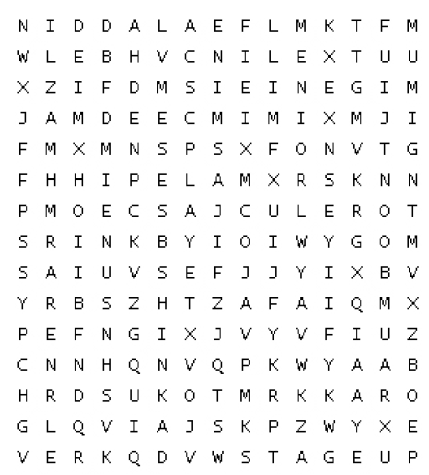 April Word Search